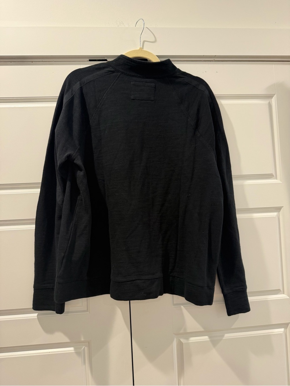 Lilly Pulitzer Black Half-Zip Pullover Sweater - Picture 5 of 6